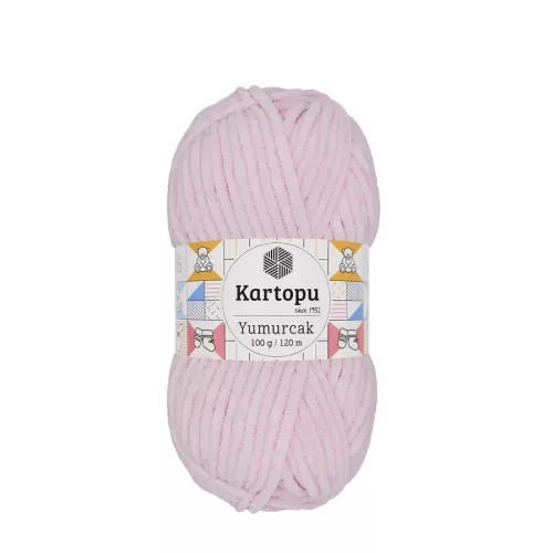 Kartopu Yumurcak zsenília fonal K1562 - Púder