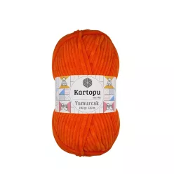 Kartopu Yumurcak zsenília fonal K205 - Neon narancs