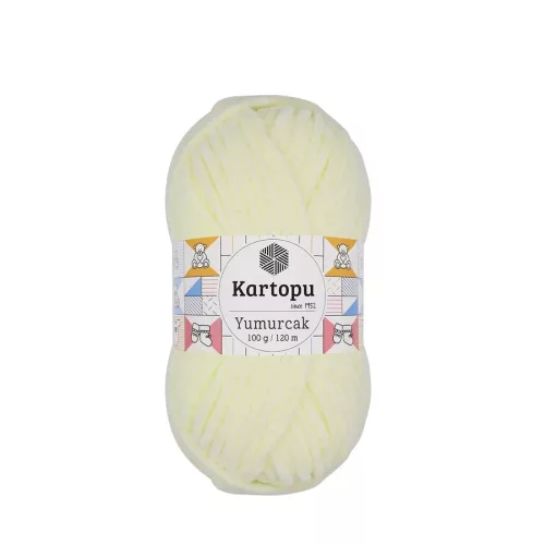 Kartopu Yumurcak zsenília fonal K335 - Vanília