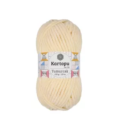 Kartopu Yumurcak zsenília fonal K349 - Krém