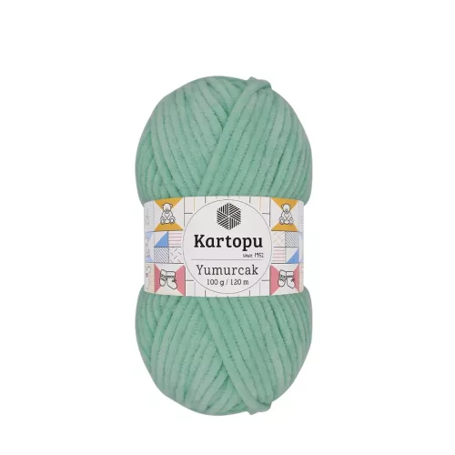 Kartopu Yumurcak zsenília fonal K507 - Aquakék