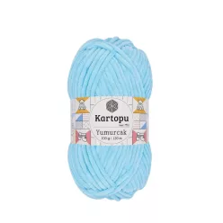 Kartopu Yumurcak zsenília fonal K516 - Világoskék