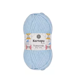 Kartopu Yumurcak zsenília fonal K523 - Világoskék