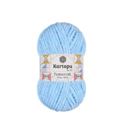 Kartopu Yumurcak zsenília fonal K540 - Égkék