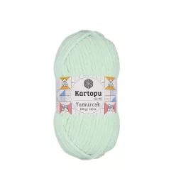 Kartopu Yumurcak zsenília fonal K560 - Halvány menta