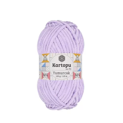 Kartopu Yumurcak zsenília fonal K702 - Levendula lila