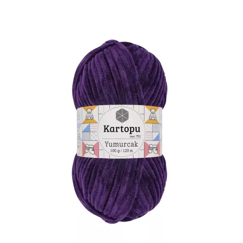 Kartopu Yumurcak zsenília fonal K724 - Lila