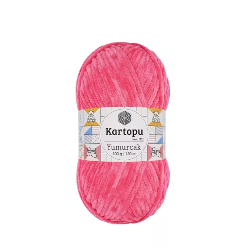 Kartopu Yumurcak zsenília fonal K798 - Pink