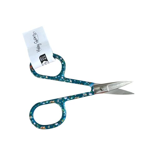 Kézimunka olló 9 cm - Türkiz