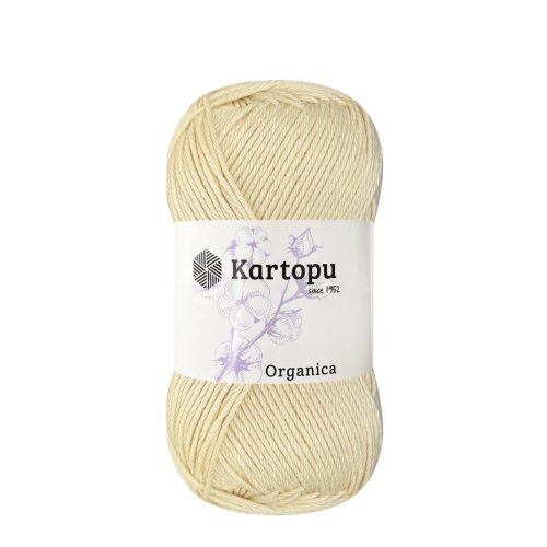  Kartopu Organica 100% pamut fonal 025 - Krém