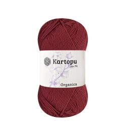  Kartopu Organica 100% pamut fonal 105 - Bordó