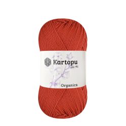  Kartopu Organica 100% pamut fonal 260 - Terrakotta