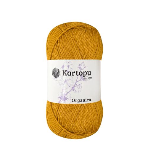  Kartopu Organica 100% pamut fonal 318 - Mustár