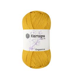  Kartopu Organica 100% pamut fonal 320 - Napsárga