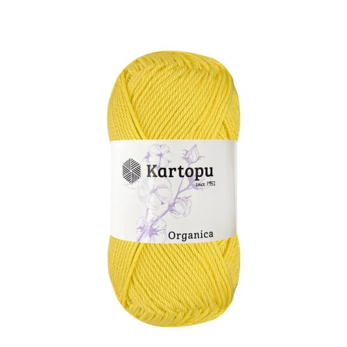  Kartopu Organica 100% pamut fonal 323 - Sárga