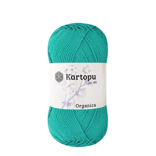  Kartopu Organica 100% pamut fonal 438 - Jáde