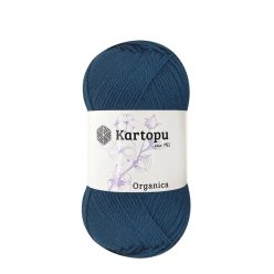  Kartopu Organica 100% pamut fonal 650 - Sötétkék