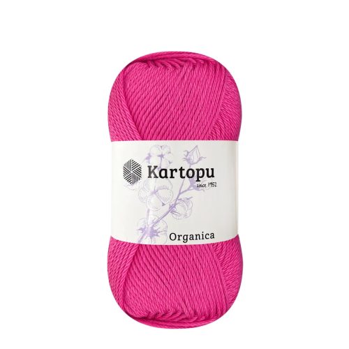  Kartopu Organica 100% pamut fonal 737 - Ciklámen
