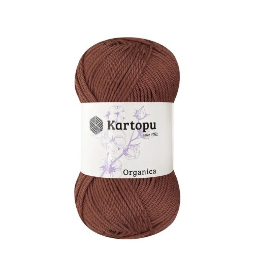  Kartopu Organica 100% pamut fonal 818 - Barna