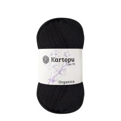  Kartopu Organica 100% pamut fonal 940 - Fekete