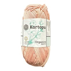    Kartopu Organica Print 100% színátmenetes pamut fonal H2183 - Púder