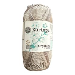    Kartopu Organica Print 100% színátmenetes pamut fonal H2184 - Szürke