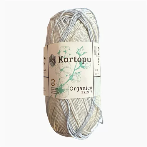  Kartopu Organica Print 100% színátmenetes pamut fonal H2185 - Világoskék