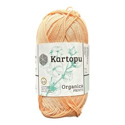    Kartopu Organica Print 100% színátmenetes pamut fonal H2186 - Barackvirág