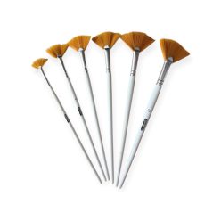 Ecset szett, 6 részes, legyező