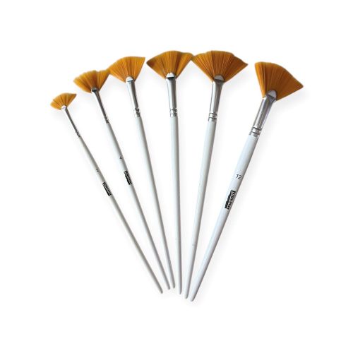 Ecset szett, 6 részes, legyező