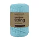 Loop'n craft 3mm macrame kifésülhető fonal 23 Türkiz