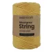 Loop'n craft 3mm macrame kifésülhető fonal 30 Sárga