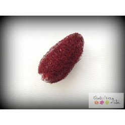 Szárított luffa - bordó