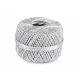 Lurex horgolócérna / csillogó zsinór 1 mm – ezüst, 20 m