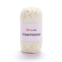 Yarn art macrame fonal 1.5mm 137 Krém