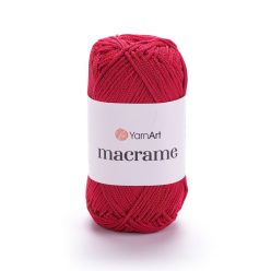 Yarn art macrame fonal 1.5mm 143 sötét piros