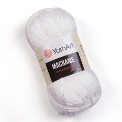 Yarn art macrame fonal 1.5mm 154 fehér