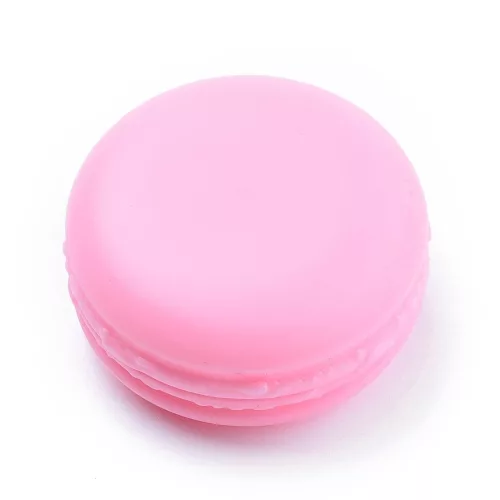 Macaron ajakír tégely - rózsaszín