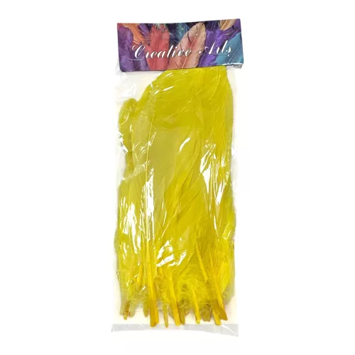 Madártoll, 15 cm 30 g / cs - citrom