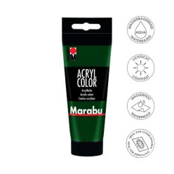Marabu Color akrilfesték 100ml 075 Fenyőzöld