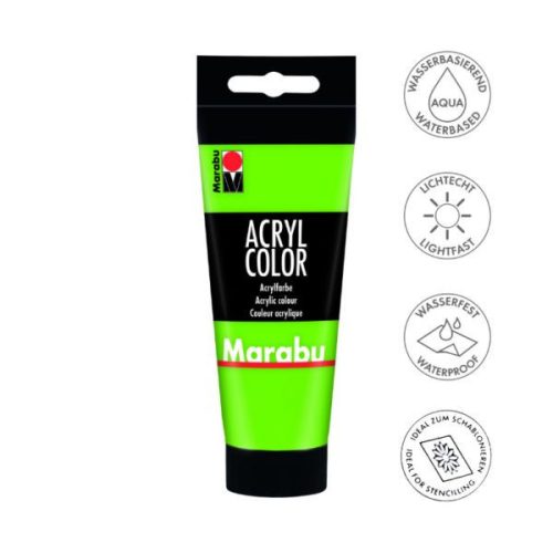 Marabu Color akrilfesték 100ml 282 Levélzöld