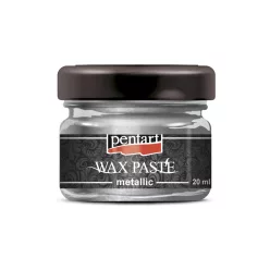 Metál viaszpaszta 20 ml - ezüst