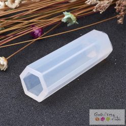   Medál öntőforma, műgyantázáshoz - hatszögalapú hasáb