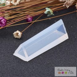   Medál öntőforma, műgyantázáshoz - háromszög alapú hasáb