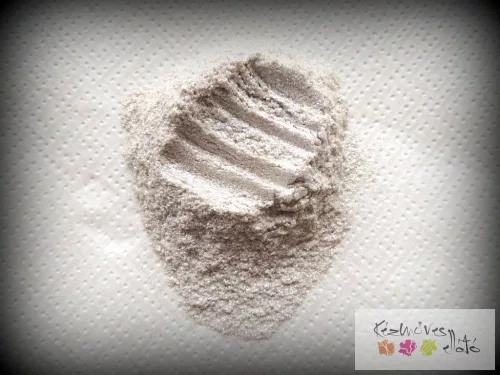 Mica por 50g - fehér csillám
