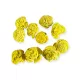 Ming boglárka virágfej 2cm - citrom 10 db/cs