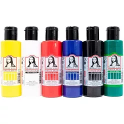 Akrilfesték készlet, 6x70 ml Mona Lisa
