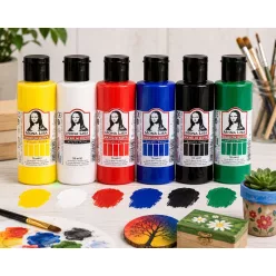 Akrilfesték készlet, 6x70 ml Mona Lisa