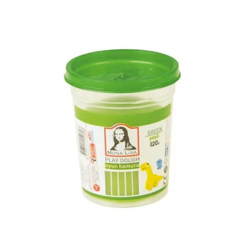 Gyurma, színes, play dough 120 g Mona Lisa - neon zöld