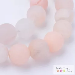 Pink aventurin 6mm matt, szálban olcsóbb
